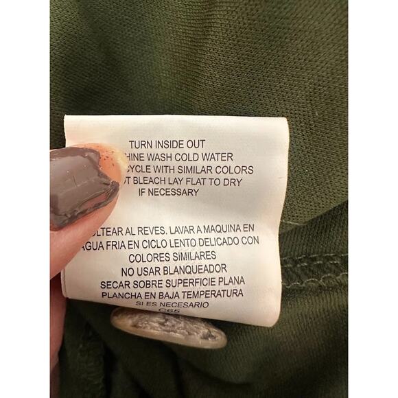 Anthropologie Fig and Flower Embroidered Smocked Tiered Ruffle Maxi Dress Medium - Picture 10 of 11